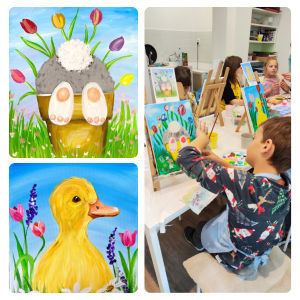 Uskršnja slikarska radionica za decu u Beogradu