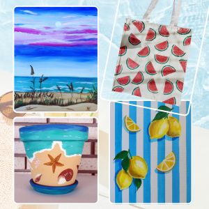 paint & swim radionica za odrasle