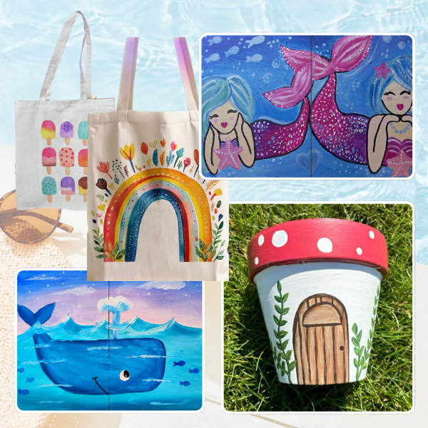 PAINT & SWIM – Roditelji i deca slikaju zajedno